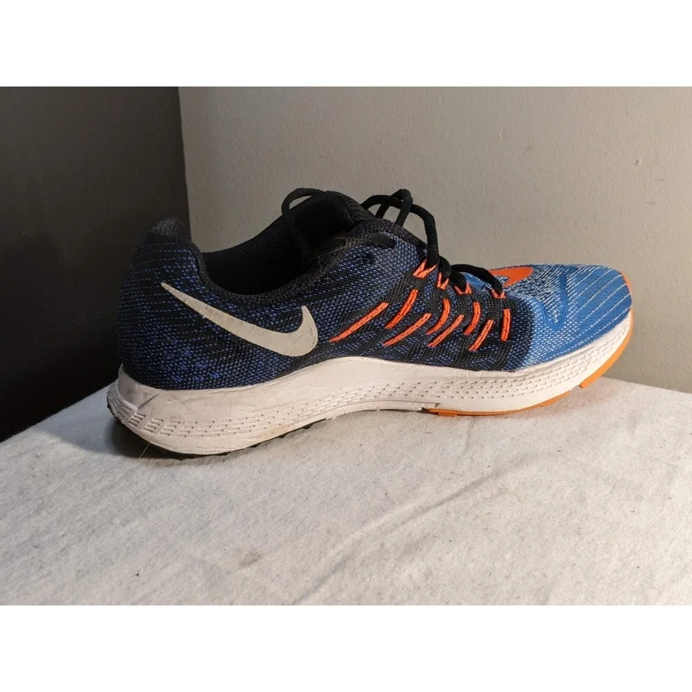 Nike Air Zoom Elite 8 Size US Womens 7.5 Blue Running Trainers - Picture 8 of 9